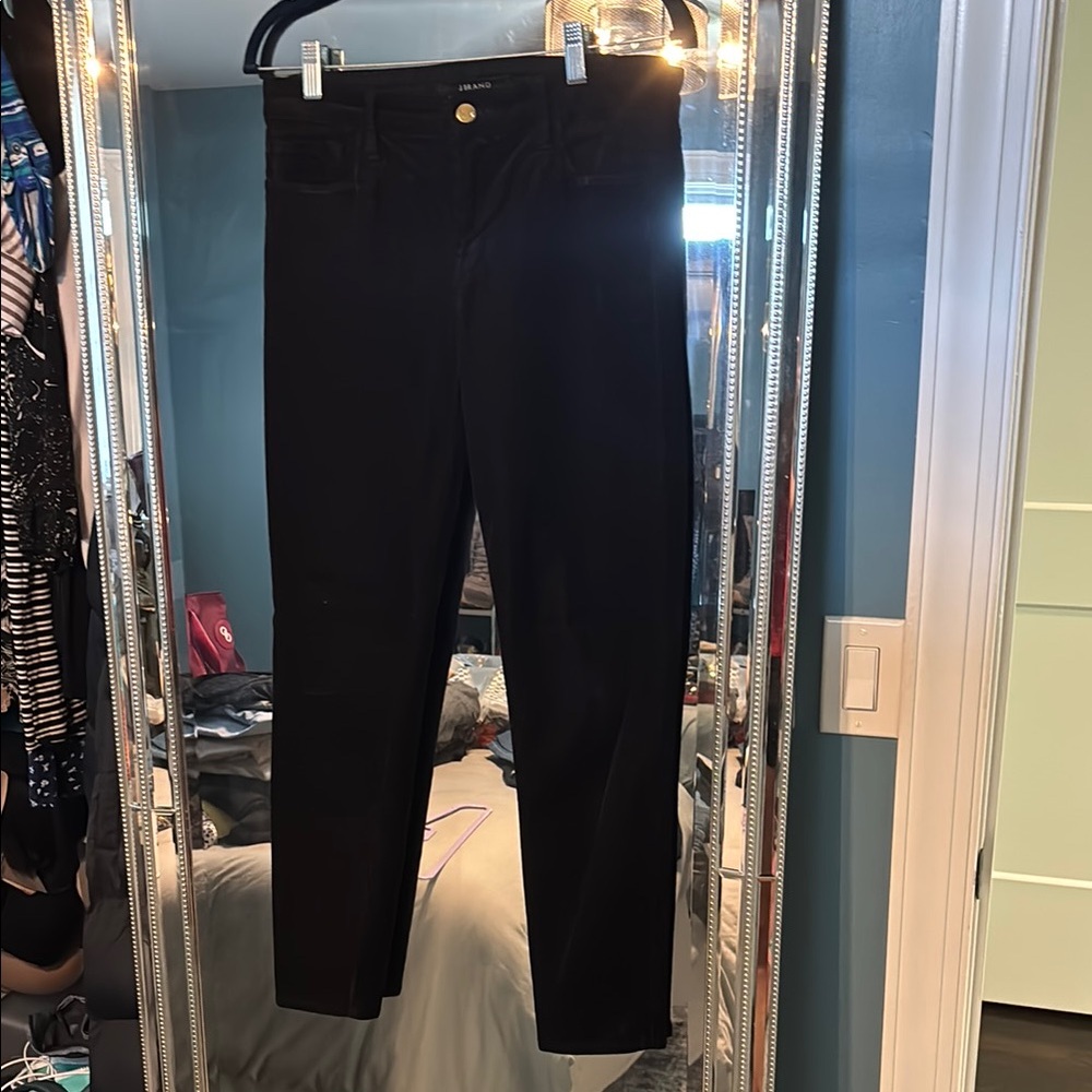 Women's Black Jeans (corduroy material)